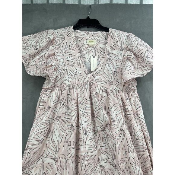 Anthropologie Maeve Printed Flutter Sleeve Dress Size Xsmall - Picture 5 of 15